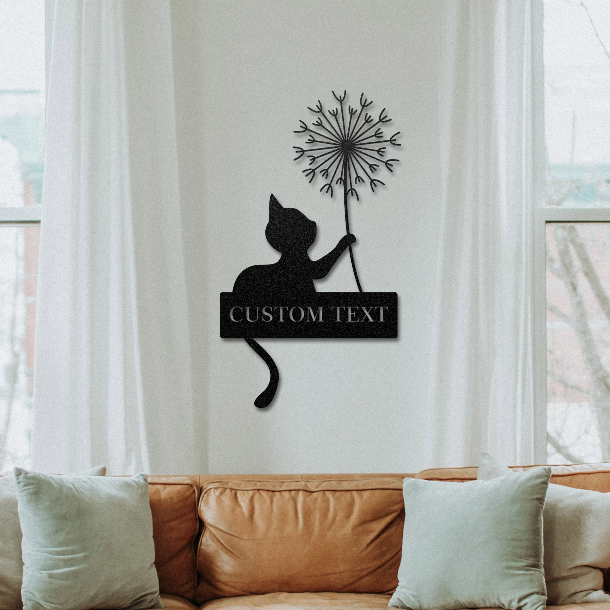 Personalized Cat Wall Decor