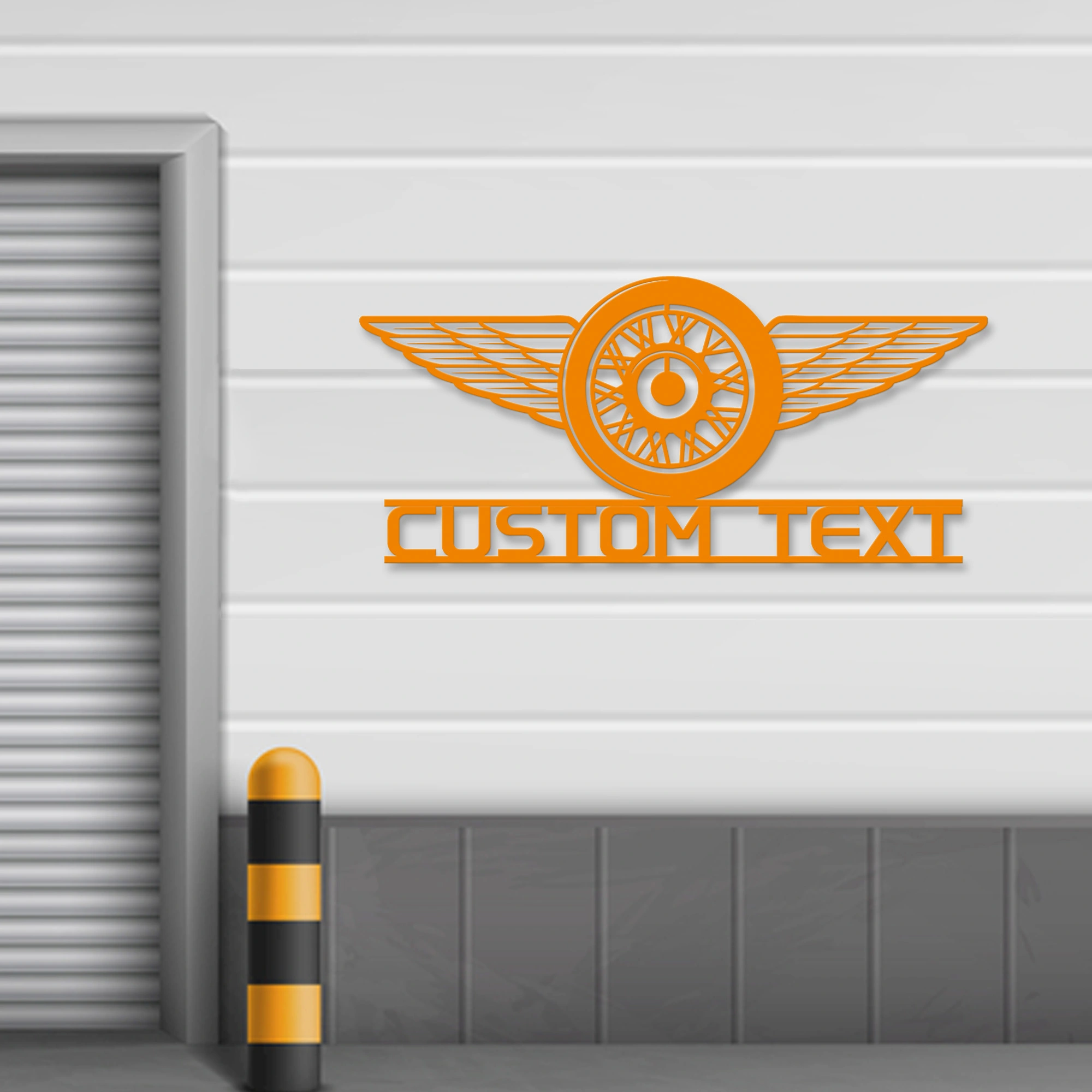 Custom Name Garage