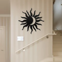 Metal Sun Wall Art