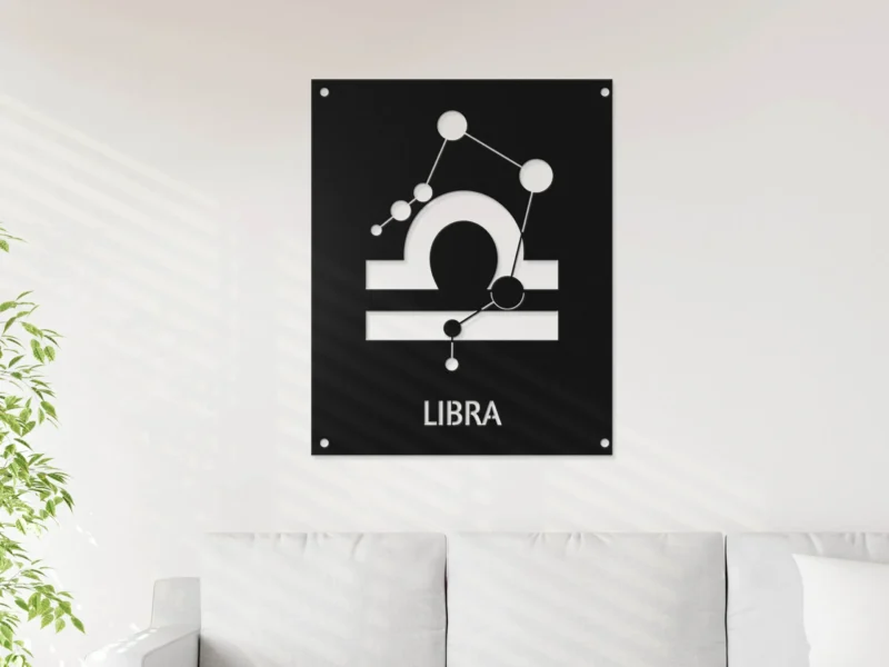 Personalized Libra Zodiac Sign
