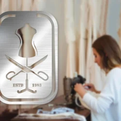 Product metal scissors logo