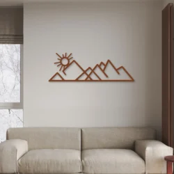 Minimalist Mountain Wall Art