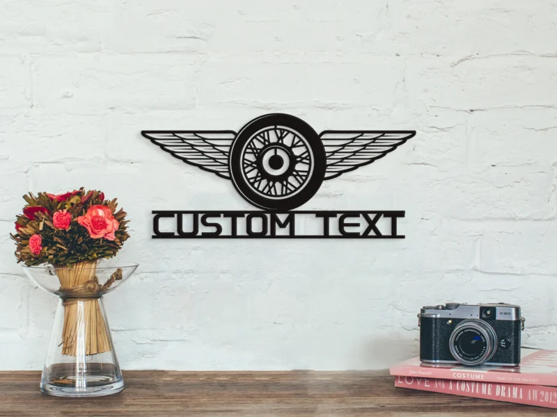 Personalized Metal Garage Sign